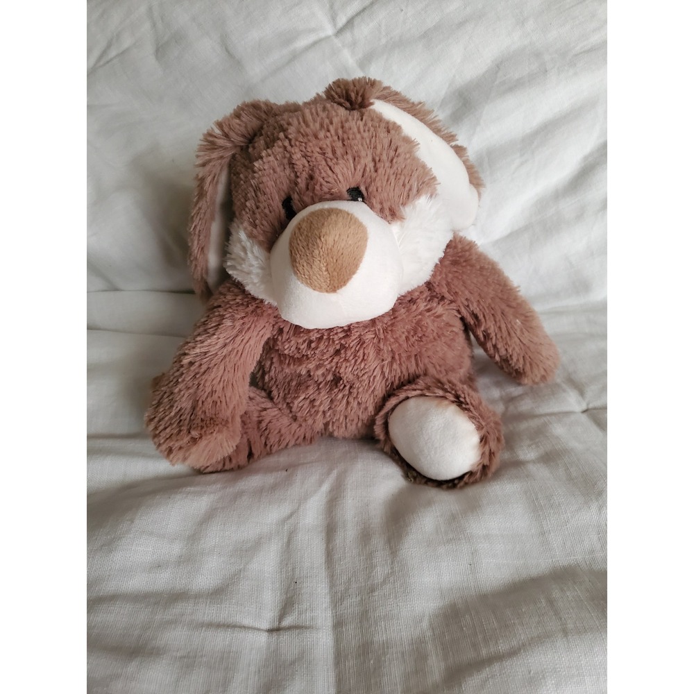 Intelex Warmies Plush Brown Dog Lavender Scented Microwavable Stuffed Animal OS